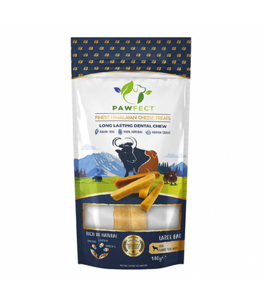 Pawfect Himalayan Cheese Chew Large Bars 140g (1 x 140g)